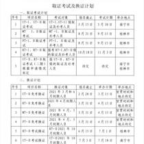 广西2021年特种设备无损检测人员考试计划